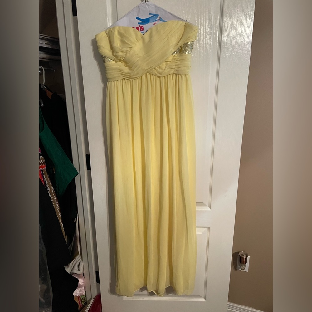 Max & Cleo Yellow Gown